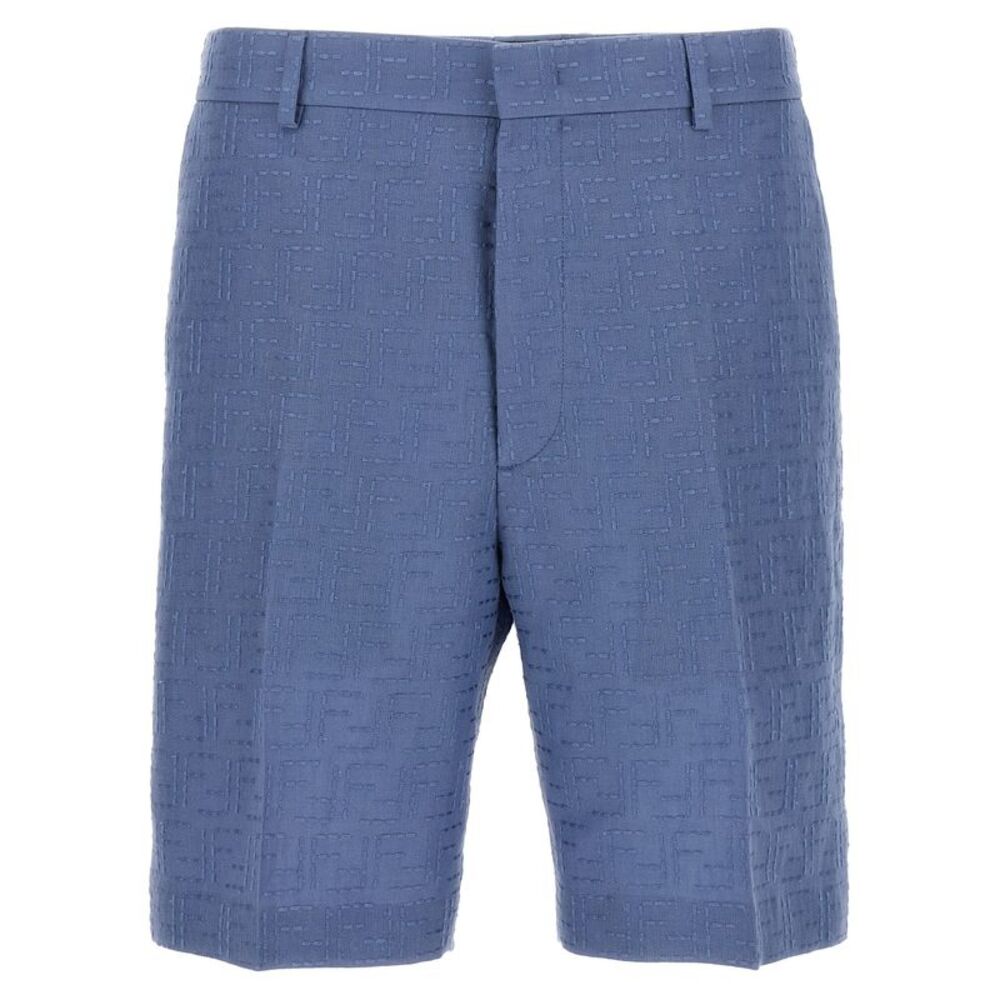 Fendi Men Bermuda Jacquard Ff